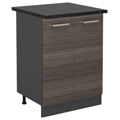Vicco Keukenkast R-Line elegant grijs 60 cm AP antraciet Vicco Keukenkast R-Line elegant grijs 60 cm AP antraciet