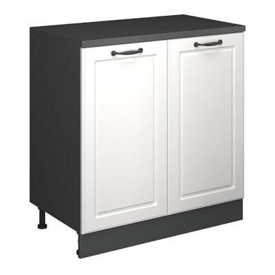Vicco Uitbreidingskast "Rion", landwit/antraciet, 80 x 46 cm Vicco Uitbreidingskast "Rion", landwit/antraciet, 80 x 46 cm