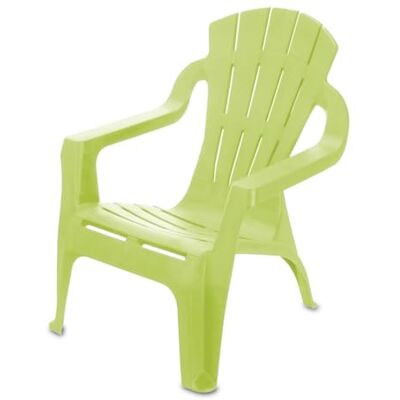Spetebo Eendelige tuinstoel voor kinderen, kunststof, groen, robuust, tuinstoel voor peuters, stapelbare speelstoel Spetebo Eendelige tuinstoel voor kinderen, kunststof, groen, robuust, tuinstoel voor peuters, stapelbare speelstoel