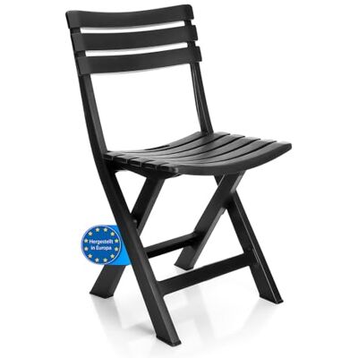 BigDean Tuinstoel, inklapbaar, weerbestendig, voor tuin en balkon BigDean Tuinstoel, inklapbaar, weerbestendig, voor tuin en balkon