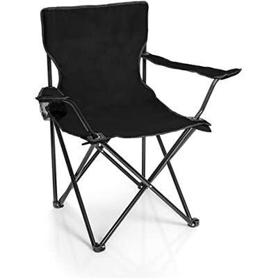 BigDean Opvouwbare campingstoel zwart met bekerhouder en draagtas opvouwbare visstoel opvouwbare tuinstoel opvouwbare tuinstoel opvouwbare relaxstoel BigDean Opvouwbare campingstoel zwart met bekerhouder en draagtas opvouwbare visstoel opvouwbare tuinstoel opvouwbare tuinstoel opvouwbare relaxstoel