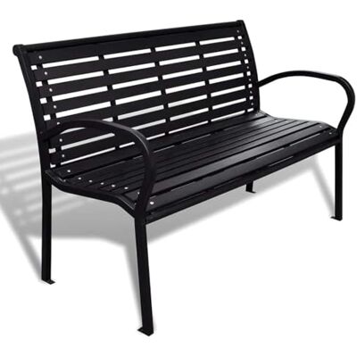 vidaXL Tuinbank met Stalen Frame Tuin Buitenbank Bank Bankje Terrasbank Terras vidaXL Tuinbank met Stalen Frame Tuin Buitenbank Bank Bankje Terrasbank Terras