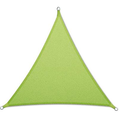 Floordirekt Luifel waterafstotend, rechthoek en driehoek, 5 kleuren, voor tuin, terras & balkon, uv- en weerbestendig, driehoek 5 x 5 x 7 m, lichtgroen Floordirekt Luifel waterafstotend, rechthoek en driehoek, 5 kleuren, voor tuin, terras & balkon, uv- en weerbestendig, driehoek 5 x 5 x 7 m, lichtgroen