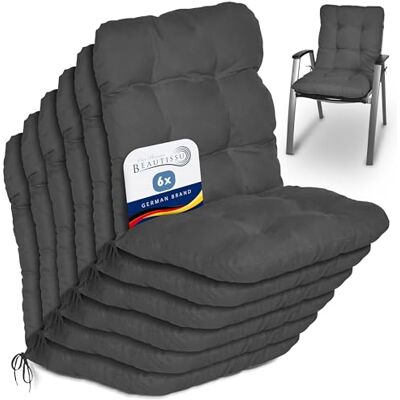 Beautissu kussen voor buiten, tuin, stoel, ligstoel, terras, balkon Beautissu kussen voor buiten, tuin, stoel, ligstoel, terras, balkon