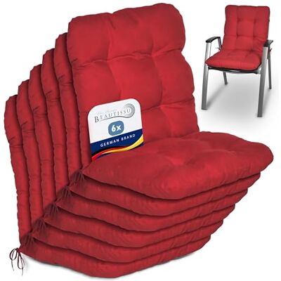 Beautissu Kussen voor buiten, tuin, stoel, ligstoel, terras, balkon Beautissu Kussen voor buiten, tuin, stoel, ligstoel, terras, balkon