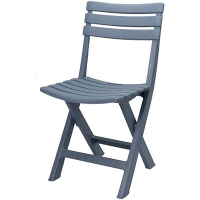 Spetebo Klapstoel, kunststof, 80 x 45 cm, lichtblauw, opvouwbare bistrostoel voor tuin, balkon, terras Spetebo Klapstoel, kunststof, 80 x 45 cm, lichtblauw, opvouwbare bistrostoel voor tuin, balkon, terras