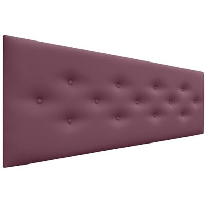 DHOME Hoofdeinde van kunstleer of acualine stof, met 3 alternatieve rijen, knopen, gestoffeerd hoofdeinde, luxe bed (kunstleer, bordeaux, 135 cm) DHOME Hoofdeinde van kunstleer of acualine stof, met 3 alternatieve rijen, knopen, gestoffeerd hoofdeinde, luxe bed (kunstleer, bordeaux, 135 cm)