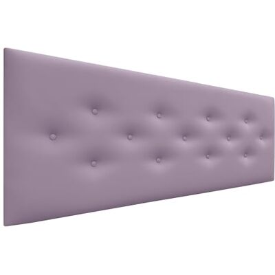 DHOME Hoofdeinde van kunstleer of acualine stof, met 3 alternatieve rijen, knopen, gestoffeerd hoofdeinde, luxe bed (kunstleer, lila, 135 cm) DHOME Hoofdeinde van kunstleer of acualine stof, met 3 alternatieve rijen, knopen, gestoffeerd hoofdeinde, luxe bed (kunstleer, lila, 135 cm)