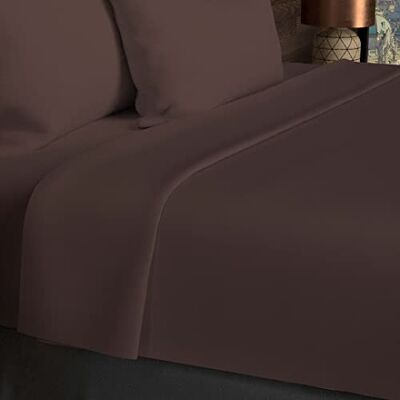 Soleil d'ocre Doden Plat, Katoen, Bruin, 180 x 290 cm Soleil d'ocre Doden Plat, Katoen, Bruin, 180 x 290 cm
