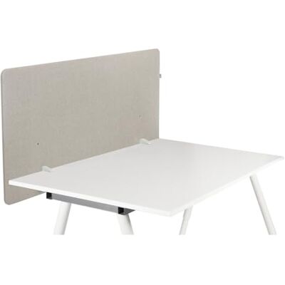 hjh OFFICE Akustik FLEXMIUT D1 Tafelverdeler, 62 x 120 cm, inkijkbescherming, geluidsisolerend, bureauverdeler, taupe hjh OFFICE Akustik FLEXMIUT D1 Tafelverdeler, 62 x 120 cm, inkijkbescherming, geluidsisolerend, bureauverdeler, taupe