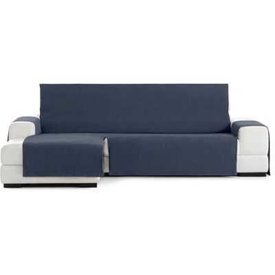 Eysa Practica Loungestoel, 240 cm, links, vooraanzicht, klep, kleur 03-blauw Eysa Practica Loungestoel, 240 cm, links, vooraanzicht, klep, kleur 03-blauw