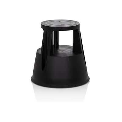 hjh OFFICE 830000 TIO-M opstapkruk van kunststof, hoogte 42 cm, maximale belasting 150 kg, met wielen, zwart hjh OFFICE 830000 TIO-M opstapkruk van kunststof, hoogte 42 cm, maximale belasting 150 kg, met wielen, zwart