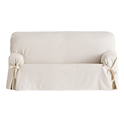 Eysa Bianca Bank met rugleuning, ecru, 230 x 180 x 70 cm Eysa Bianca Bank met rugleuning, ecru, 230 x 180 x 70 cm