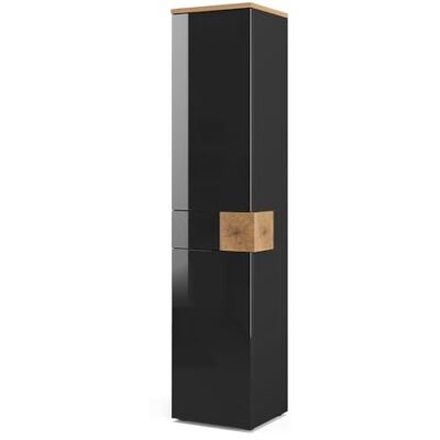 Vicco Badkamermeubel "Eden", antraciet, 40 x 184,2 cm Vicco Badkamermeubel "Eden", antraciet, 40 x 184,2 cm
