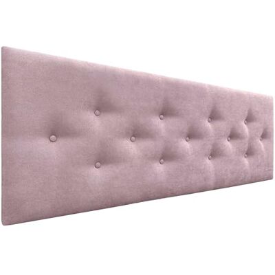 DHOME Hoofdeinde van kunstleer of acualine stof, met 3 alternatieve rijen, knopen, gecapitonneerd hoofdeinde, luxe bed (zalmstof, 135 cm) DHOME Hoofdeinde van kunstleer of acualine stof, met 3 alternatieve rijen, knopen, gecapitonneerd hoofdeinde, luxe bed (zalmstof, 135 cm)