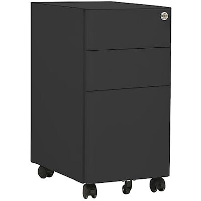 vidaXL Mobiele ordner, antraciet, 30 x 45 x 59 cm, staal vidaXL Mobiele ordner, antraciet, 30 x 45 x 59 cm, staal