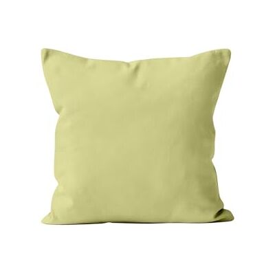 Soleil d'ocre , ALIX Kussenhoes, polyester, 40 x 40 cm, limoengroen Soleil d'ocre , ALIX Kussenhoes, polyester, 40 x 40 cm, limoengroen