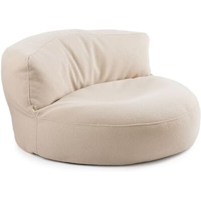 Lumaland Zitzak Lounge Sofa Teddy serie Binnenzak met vulling Voor volwassenen en kinderen Mini bank met EPS-kralen Zit- en ligkussen 90 x 50 x 30 cm Lumaland Zitzak Lounge Sofa Teddy serie Binnenzak met vulling Voor volwassenen en kinderen Mini bank met EPS-kralen Zit- en ligkussen 90 x 50 x 30 cm