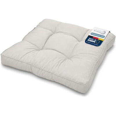 Beautissu Loungekussen XLuna zitkussen voor tuin tuinmeubelen lounge dikke bekleding in 40x40x10 cm lichtgrijs 40x40x10cm Gris Clair pour intérieur lounge meuble rotin galette xLuna Beautissu Loungekussen XLuna zitkussen voor tuin tuinmeubelen lounge dikke bekleding in 40x40x10 cm lichtgrijs 40x40x10cm Gris Clair pour intérieur lounge meuble rotin galette xLuna