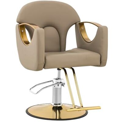 physa wellness & lifestyle Physa Kappersstoel met voetensteun, hoogte en zitting: 53-64 cm, draagvermogen 180 kg, beige physa wellness & lifestyle Physa Kappersstoel met voetensteun, hoogte en zitting: 53-64 cm, draagvermogen 180 kg, beige