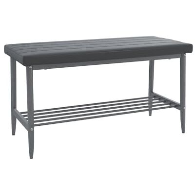 Vicco Zitbank "Grand", grijs, 85 x 35 cm Vicco Zitbank "Grand", grijs, 85 x 35 cm