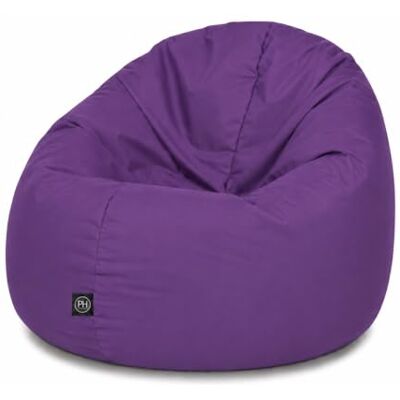 Patchhome PATCH HOME 2-in-1 zitzak met ritssluiting, al gevuld, ergonomisch en robuust, voor kinderen en volwassenen (paars, 155 cm) Patchhome PATCH HOME 2-in-1 zitzak met ritssluiting, al gevuld, ergonomisch en robuust, voor kinderen en volwassenen (paars, 155 cm)