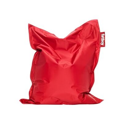 Fatboy The Original Junior Zitzak voor tienerkamer/Kinderzitzak/Kussen/Binnenkleding Rood 130 x 100 cm Fatboy The Original Junior Zitzak voor tienerkamer/Kinderzitzak/Kussen/Binnenkleding Rood 130 x 100 cm