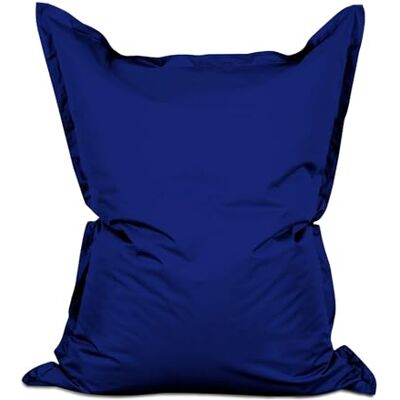 Lumaland grote XXL zitzak Voor binnen en buiten Voor woonkamer, tuin of slaapkamer Kussen met machinewasbare overtrek 380 liter, 140 x 180 cm Marineblauw Lumaland grote XXL zitzak Voor binnen en buiten Voor woonkamer, tuin of slaapkamer Kussen met machinewasbare overtrek 380 liter, 140 x 180 cm Marineblauw