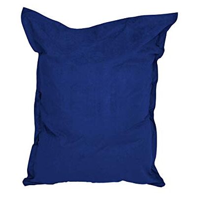 Lumaland Grote zitzak van fluweel, XXL, 380 l, voor kinderen en volwassenen, gestoffeerd, 140 x 180 cm, koningsblauw Lumaland Grote zitzak van fluweel, XXL, 380 l, voor kinderen en volwassenen, gestoffeerd, 140 x 180 cm, koningsblauw