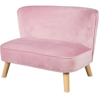 roba kindersofa Retro-look. Mauve/roze roba kindersofa Retro-look. Mauve/roze