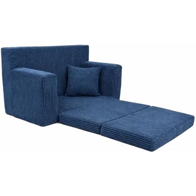 FORTISLINE Uitklapbare kinderbank 83 x 47 x 43 cm Oeko-TEX Speelbank voor kinderen 2-in-1 Kinderbank met bedfunctie Schuimrubberen slaapbank Corduroy Verschillende motieven FORTISLINE Uitklapbare kinderbank 83 x 47 x 43 cm Oeko-TEX Speelbank voor kinderen 2-in-1 Kinderbank met bedfunctie Schuimrubberen slaapbank Corduroy Verschillende motieven