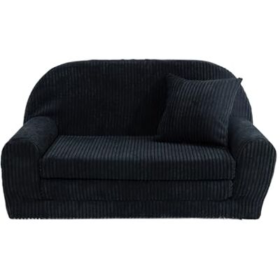 FORTISLINE Kinderbank Rosalia Mini Corduroy mini slaapbank met verlenging Slaapbank 78 x 45 x 40 cm Kinderbank Oeko-Tex gecertificeerd Inclusief kussen Verkrijgbaar in 7 FORTISLINE Kinderbank Rosalia Mini Corduroy mini slaapbank met verlenging Slaapbank 78 x 45 x 40 cm Kinderbank Oeko-Tex gecertificeerd Inclusief kussen Verkrijgbaar in 7