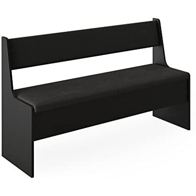 Vicco Hoekbank "Roman", zwart, 41,5 x 136,6 cm Vicco Hoekbank "Roman", zwart, 41,5 x 136,6 cm