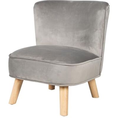 roba "Lil Sofa" kinderstoel, 48 cm lengte x 44 cm breedte x 50 cm hoogte, grijs roba "Lil Sofa" kinderstoel, 48 cm lengte x 44 cm breedte x 50 cm hoogte, grijs