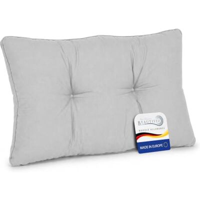 Beautissu Loungekussen XLuna zitkussen voor tuin tuinmeubelen lounge dikke bekleding in 50x40x12 cm lichtgrijs 50x40x12cm Gris Clair pour intérieur lounge galette mobilier xLuna Beautissu Loungekussen XLuna zitkussen voor tuin tuinmeubelen lounge dikke bekleding in 50x40x12 cm lichtgrijs 50x40x12cm Gris Clair pour intérieur lounge galette mobilier xLuna