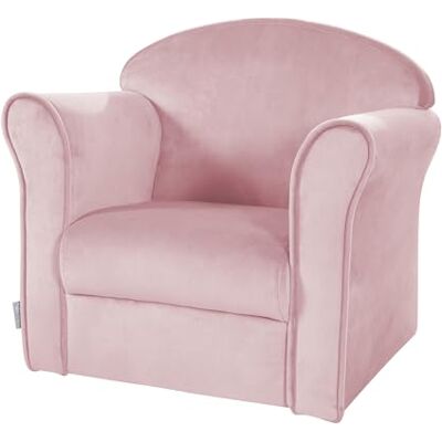 roba 450121MA kinderstoel"Lil Sofa roze", bekleed met armleuningen, bekleed met roze fluweel, HxBxD: 43 x 51 x 40 cm, roze roba 450121MA kinderstoel"Lil Sofa roze", bekleed met armleuningen, bekleed met roze fluweel, HxBxD: 43 x 51 x 40 cm, roze