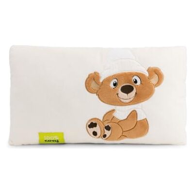 NICI Capiccino Beer kussen, 43 × 25 cm 63253 Zachte stof om te knuffelen en te decoreren, charmante decoratieve accessoires voor kinderkamer, bank en bed NICI Capiccino Beer kussen, 43 × 25 cm 63253 Zachte stof om te knuffelen en te decoreren, charmante decoratieve accessoires voor kinderkamer, bank en bed
