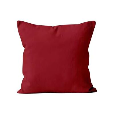 Soleil d'ocre , ALIX Kussensloop, polyester, 60 x 60 cm, rood Soleil d'ocre , ALIX Kussensloop, polyester, 60 x 60 cm, rood