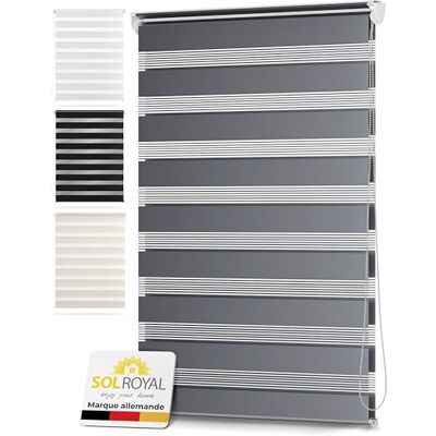 Sol Royal dubbel rolgordijn zonder boren Klemfix SolDecor DL2 Duo Rollo 70x150 cm Dubbelgordijn Lichtgrijs met Klembeugels voor Rolgordijn 70x150cm gris intérieur protection solaire et visuelle fenêtre sans klemmfix pince fixation duo rollo intérieures Sol Royal dubbel rolgordijn zonder boren Klemfix SolDecor DL2 Duo Rollo 70x150 cm Dubbelgordijn Lichtgrijs met Klembeugels voor Rolgordijn 70x150cm gris intérieur protection solaire et visuelle fenêtre sans klemmfix pince fixation duo rollo intérieures