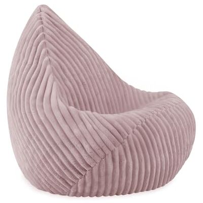MISIOO Kinderzitzak van hoogwaardig corduroy, ergonomische kinderstoel vanaf 12 maanden, comfortabele zitzak voor kinderkamer, zachte zitzak met lichte vulling van MISIOO Kinderzitzak van hoogwaardig corduroy, ergonomische kinderstoel vanaf 12 maanden, comfortabele zitzak voor kinderkamer, zachte zitzak met lichte vulling van