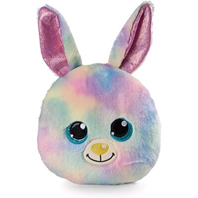NICI GLUBSCHIS Pluche kussen Rainbow Candy konijn 30 x 30 cm kleurrijk figuratief Zacht pluche kussen voor jongens, meisjes, baby's en pluche liefhebbers niet alleen ideaal voor thuis NICI GLUBSCHIS Pluche kussen Rainbow Candy konijn 30 x 30 cm kleurrijk figuratief Zacht pluche kussen voor jongens, meisjes, baby's en pluche liefhebbers niet alleen ideaal voor thuis