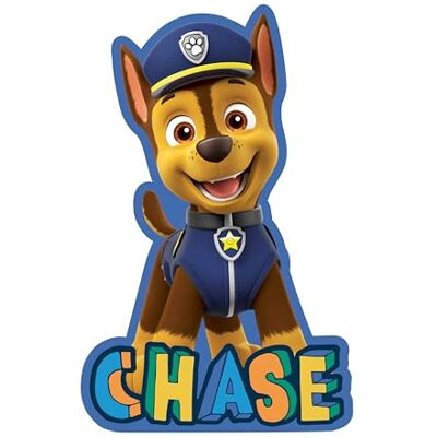 Herding Paw Patrol Chase contourkussen, ca. 33 x 24 x 5 cm, polyester, gevormd kussen Herding Paw Patrol Chase contourkussen, ca. 33 x 24 x 5 cm, polyester, gevormd kussen