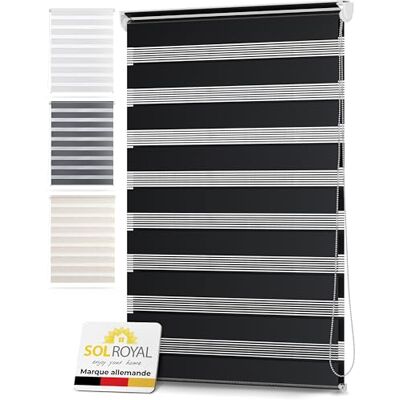 Sol Royal dubbel rolgordijn zonder boren Klemfix SolDecor DL2 Duo Rollo 90x220 cm Dubbelgordijn Antraciet met Klembeugels voor Rolgordijn 90x220cm noir protection solaire et visuelle fenêtre sans stores intérieures fixation rollo DL2 Sol Royal dubbel rolgordijn zonder boren Klemfix SolDecor DL2 Duo Rollo 90x220 cm Dubbelgordijn Antraciet met Klembeugels voor Rolgordijn 90x220cm noir protection solaire et visuelle fenêtre sans stores intérieures fixation rollo DL2