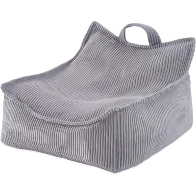 MISIOO Kinderzitzak, grote tas, grote tas voor kinderen, corduroy, 77 x 67 x 50 cm, wasbare stof, handvat voor eenvoudig transport, stabiele en zachte constructie, kwaliteit MISIOO Kinderzitzak, grote tas, grote tas voor kinderen, corduroy, 77 x 67 x 50 cm, wasbare stof, handvat voor eenvoudig transport, stabiele en zachte constructie, kwaliteit