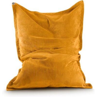 Lumaland XXL klassieke zitzak van corduroy, XXL, zitzak met zachte ribstructuur, ideaal voor bank en binnenstoel, voor woonkamer, slaapkamer enz., 380 liter, 140 x 180 cm Lumaland XXL klassieke zitzak van corduroy, XXL, zitzak met zachte ribstructuur, ideaal voor bank en binnenstoel, voor woonkamer, slaapkamer enz., 380 liter, 140 x 180 cm