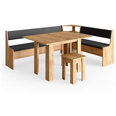 Vicco Groep hoekbanken "Roman", goudkleurig eiken, 210 x 150 cm Vicco Groep hoekbanken "Roman", goudkleurig eiken, 210 x 150 cm