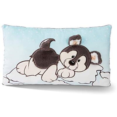 NICI 45740 Husky Swante Husky Swante Knuffelkussen, 43 x 25 cm, schattig pluche kussen met hondenmotief voor jongens, meisjes, baby's en liefhebbers van knuffeldieren, ideaal voor NICI 45740 Husky Swante Husky Swante Knuffelkussen, 43 x 25 cm, schattig pluche kussen met hondenmotief voor jongens, meisjes, baby's en liefhebbers van knuffeldieren, ideaal voor