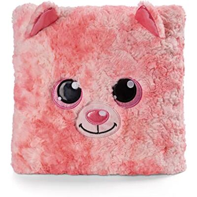 NICI GLUBSCHIS Dreamie kattenkussen, 30 x 30 cm, figuurroze, zacht kussen voor jongens, meisjes, baby's en pluche liefhebbers, ideaal niet alleen voor thuis, 48587 NICI GLUBSCHIS Dreamie kattenkussen, 30 x 30 cm, figuurroze, zacht kussen voor jongens, meisjes, baby's en pluche liefhebbers, ideaal niet alleen voor thuis, 48587