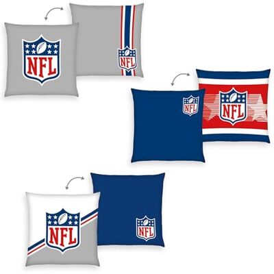 Herding Set van 3 NFL sierkussens, ca. 40 x 40 cm, 100% polyester Herding Set van 3 NFL sierkussens, ca. 40 x 40 cm, 100% polyester