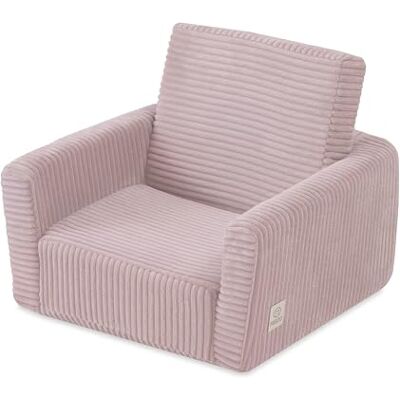MISIOO Cubie Opvouwbare stoel van corduroy voor kinderkamer, kleine babystoel, zachte stoel voor kinderkamer, kleine babystoel MISIOO Cubie Opvouwbare stoel van corduroy voor kinderkamer, kleine babystoel, zachte stoel voor kinderkamer, kleine babystoel